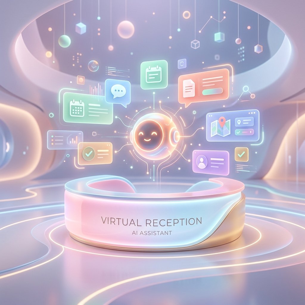 AI Receptionist Visual